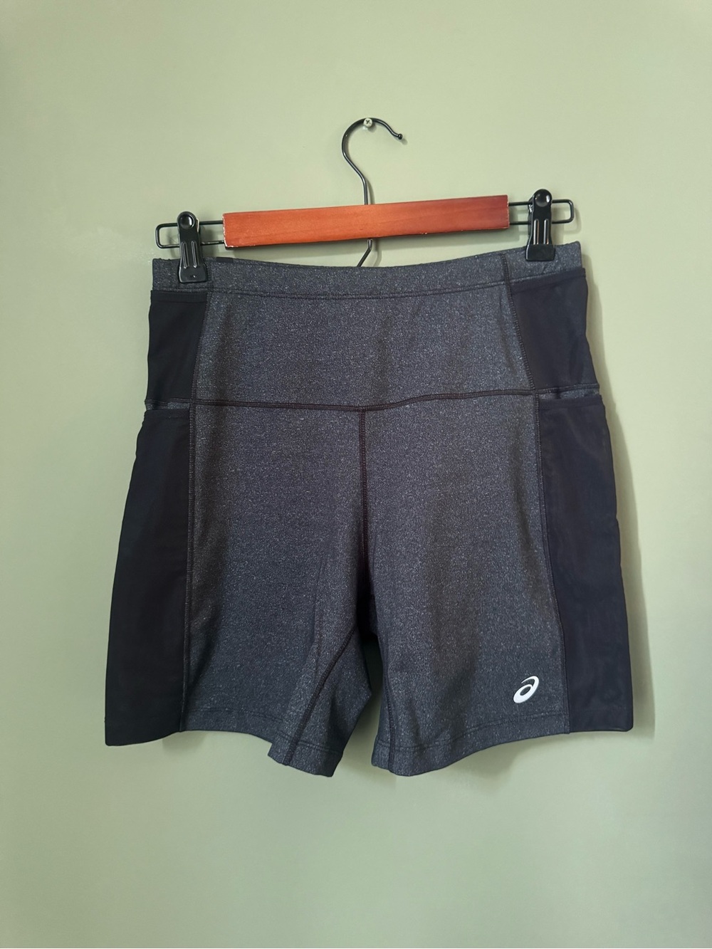 ASICS Running Compression Shorts with deep side pockets and storage